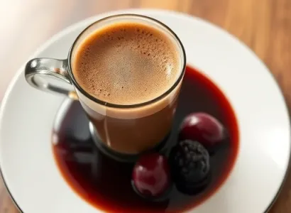 Café au Chocolat et Cerise Noire