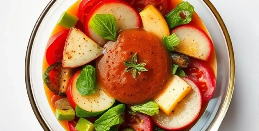 Vinaigrette au vinaigre rouge