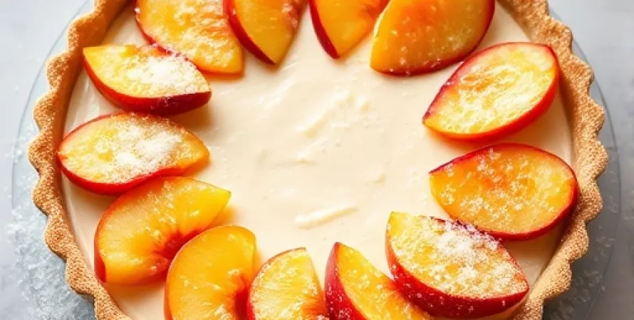 Tarte aux Nectarines