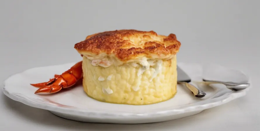 Soufflé de crabe