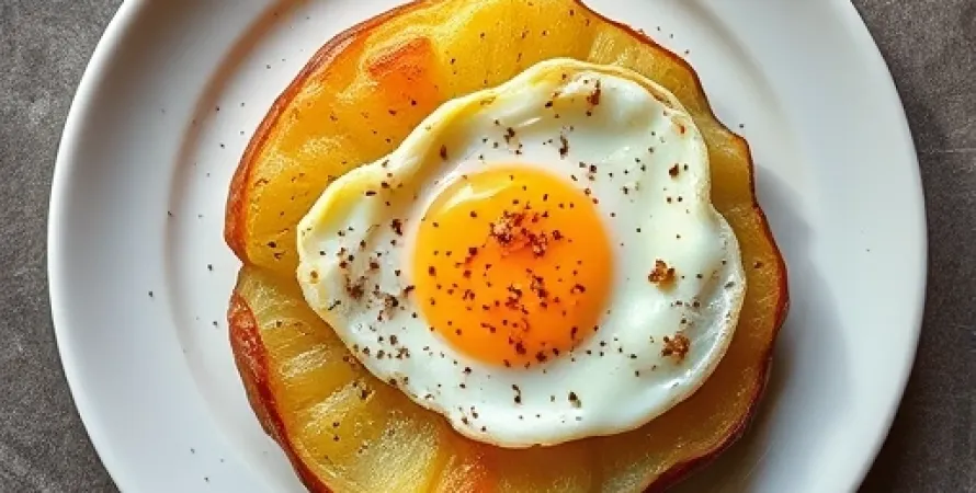 Pomme de terre au petit déjeuner