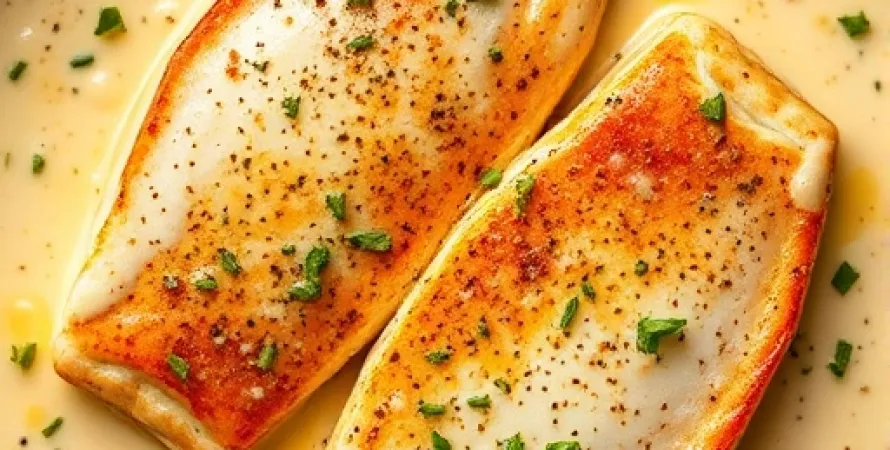 Filets de poisson au four