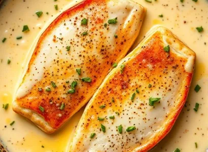 Filets de poisson au four