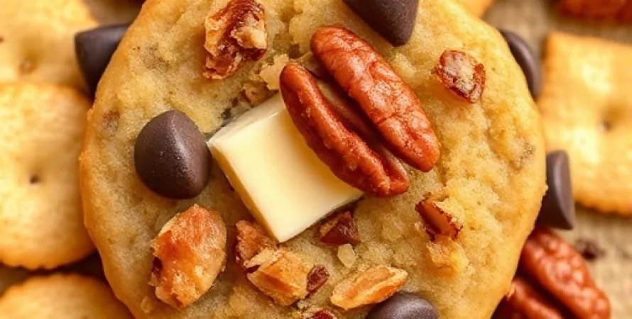 Biscuits au miel et noix de pécan