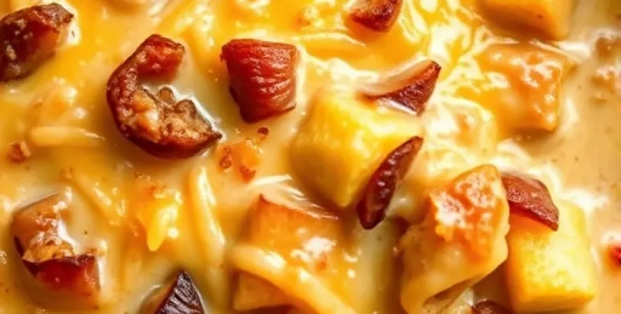 Casserole d'oignon au fromage
