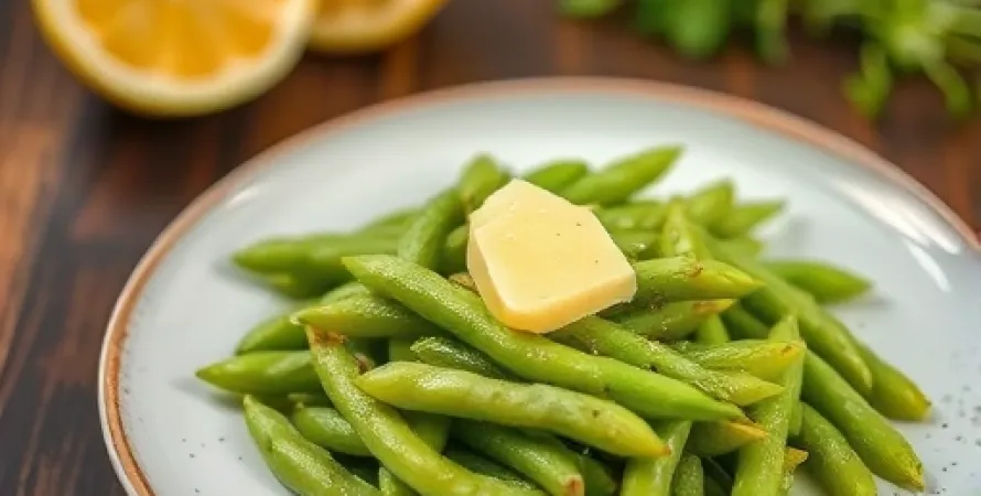 Haricots verts aux agrumes