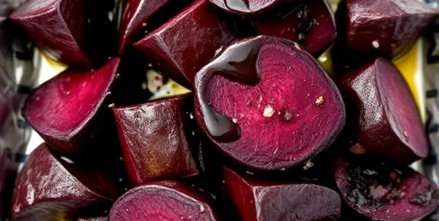 Betteraves rôties au balsamique