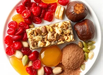 Barre énergétique aux baies de Goji