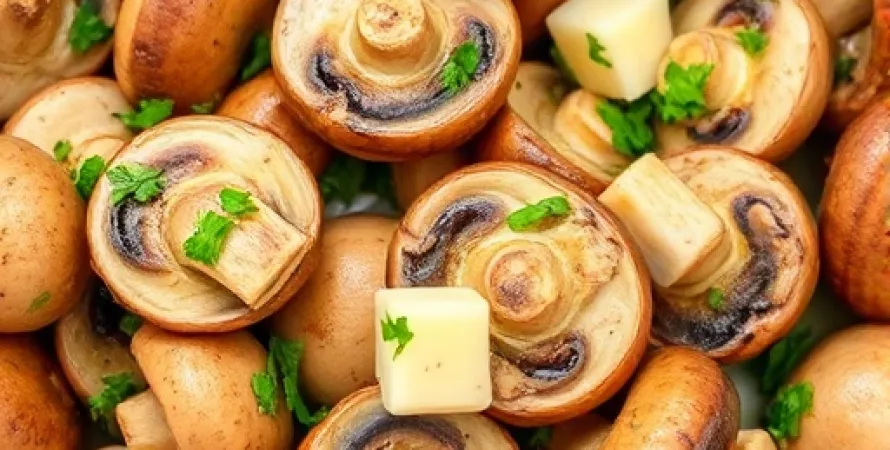 Champignons sautés aux herbes
