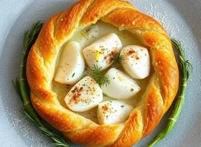 Poisson en croute de sel
