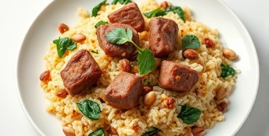Riz Palestinien au Lamb