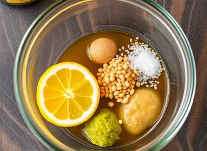 Vinaigre de wasabi au citron