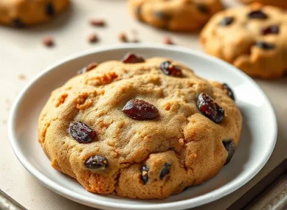 Biscuits aux raisins et noix