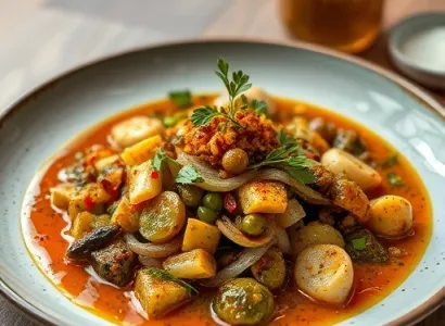 Chutney de tomatillos et piments