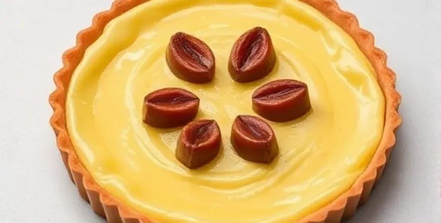 Tarte aux myrtilles croustillante