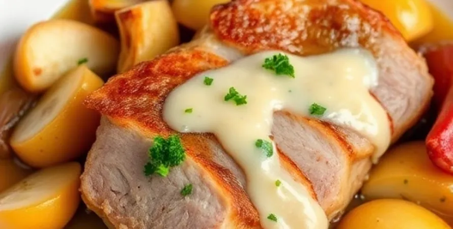 Porc au Cidre et Pommes