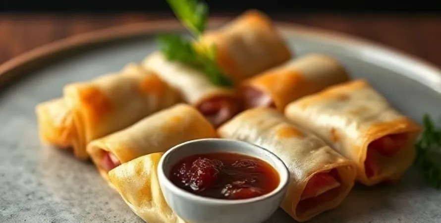 Rouleaux de printemps à la tortilla