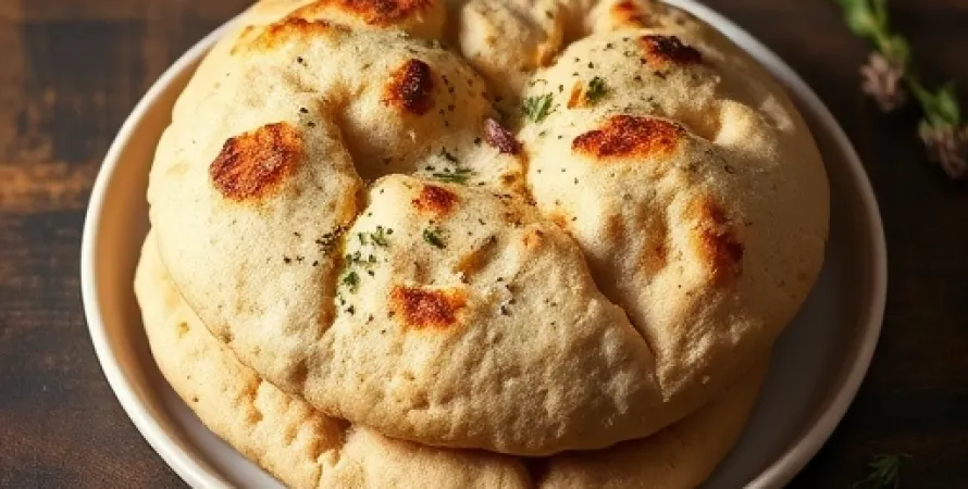 Pain pita au blé entier