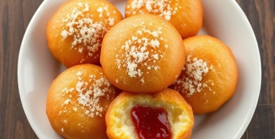 Beignets de jelly pour Hanoucca
