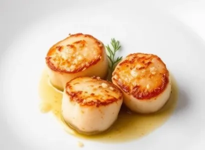 Côtes de Saint-Jacques au parmesan