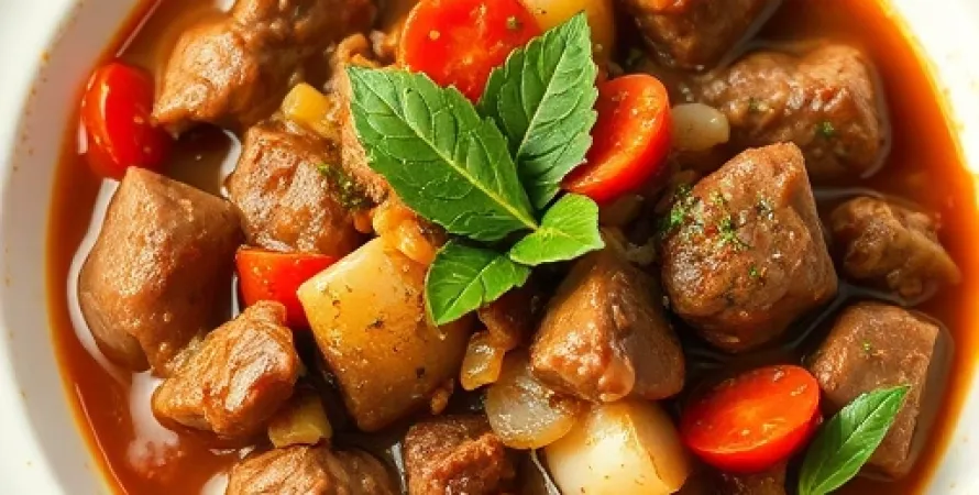 Goulash de boeuf danois
