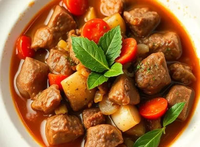 Goulash de boeuf danois