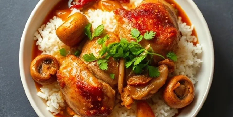 Poulet Velvet Chinois