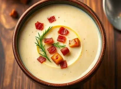 Potage de Pommes de Terre au Bacon