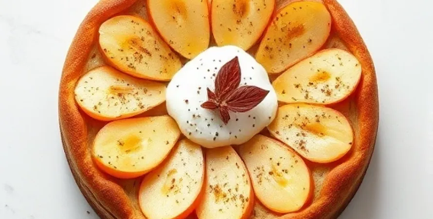 Gâteau aux pommes et à l'avoine