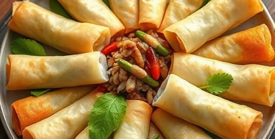 Rouleaux de printemps philippins