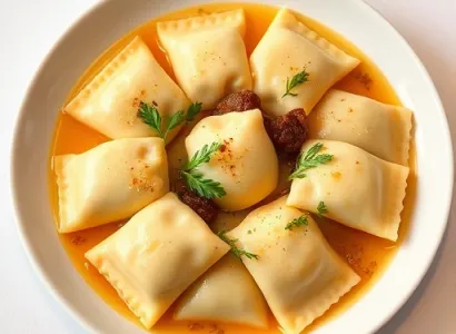 Sauce à trempage pour raviolis congelés