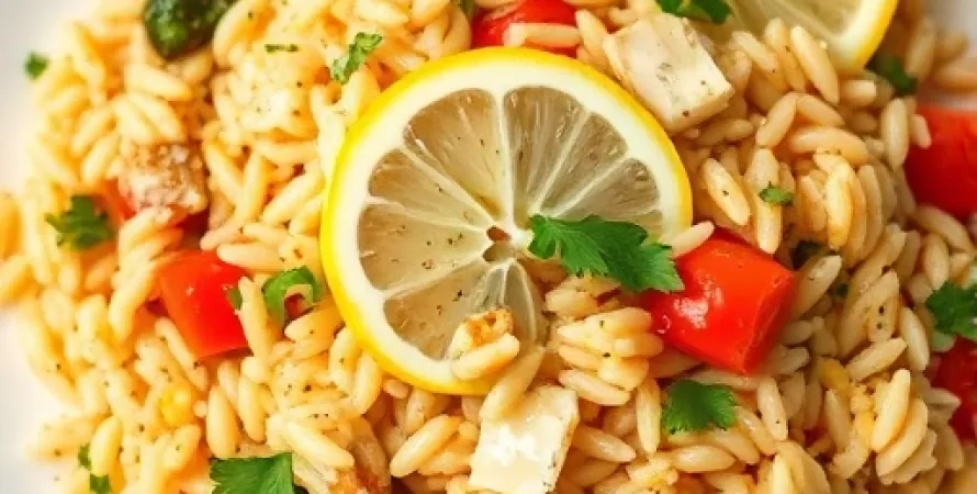 Orzo aux légumes
