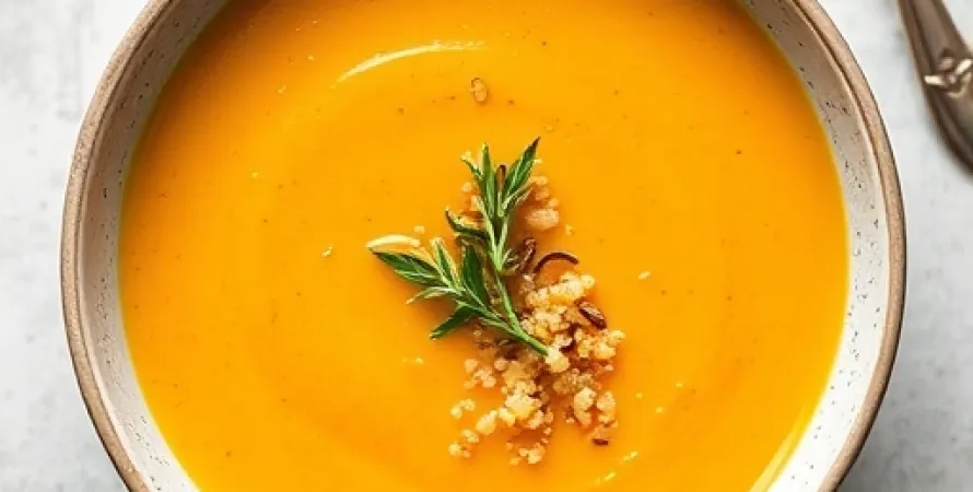 Soupe à la courge butternut