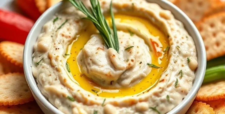 Dip de haricots blancs épicés