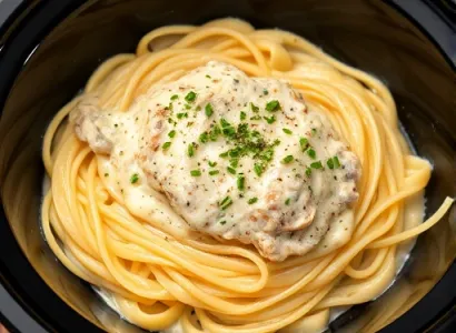 Poulet Alfredo Cajun