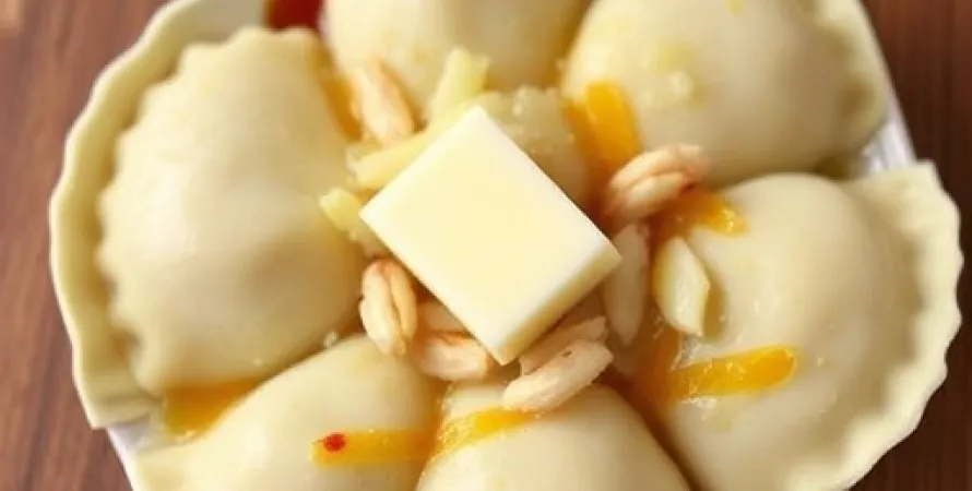 Pierogies aux pommes de terre et fromage