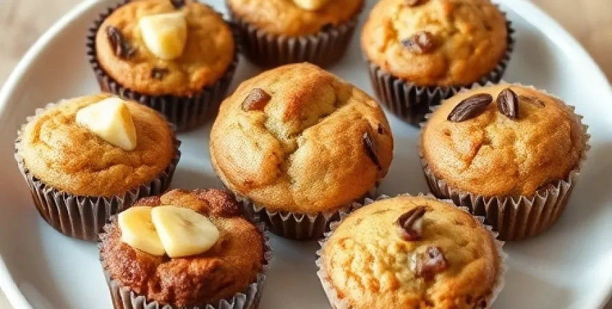 Muffins d'avoine à la fibre