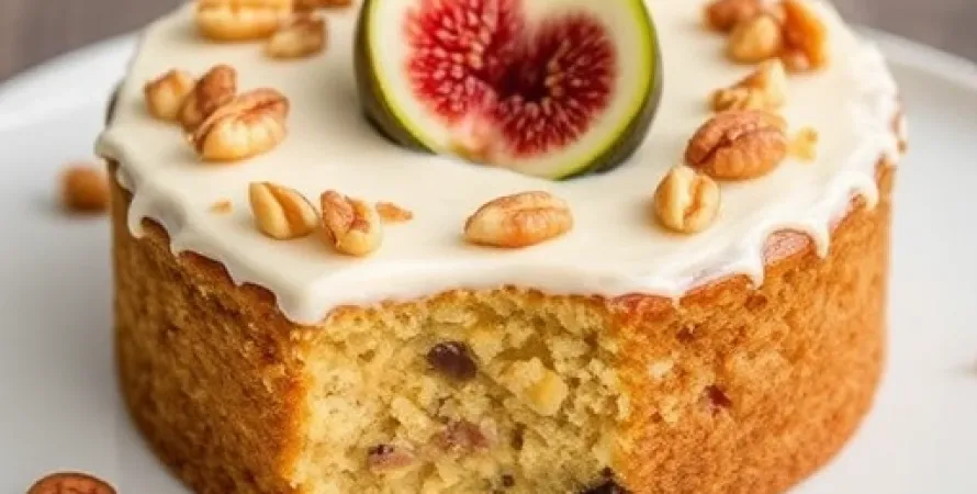Gâteau aux figues fraîches