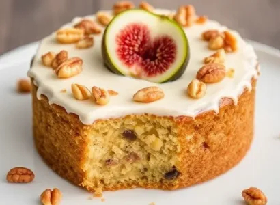Gâteau aux figues fraîches