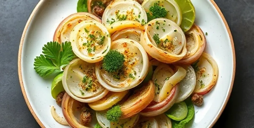Vinaigrette douce à l'oignon Vidalia