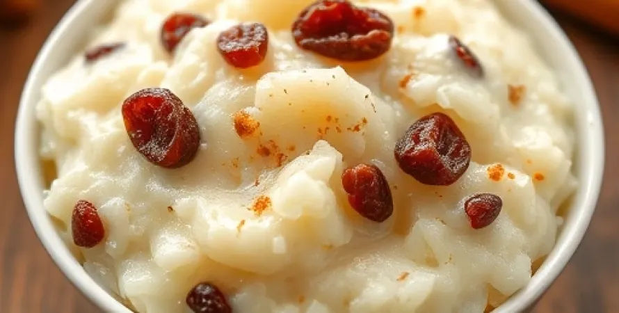 Crème de riz au lait condensé