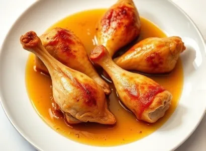 Cuisses de poulet glacées
