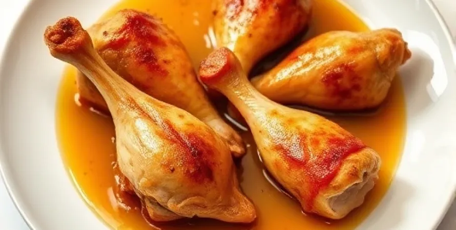 Cuisses de poulet glacées