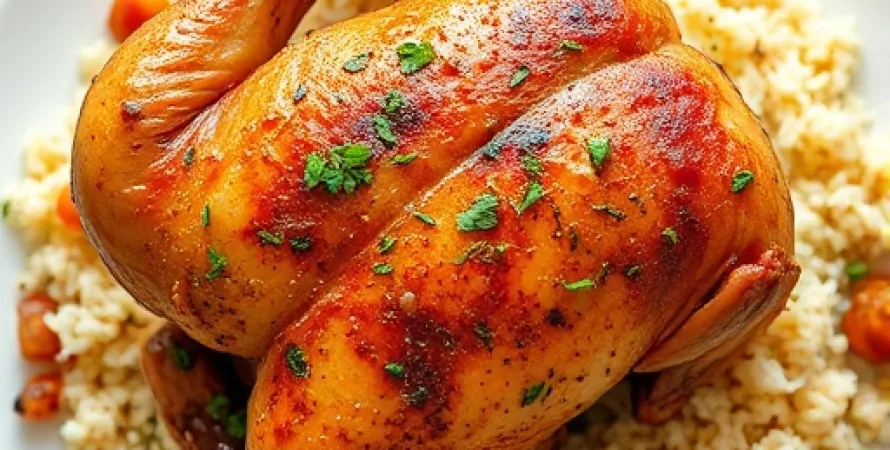 Poulet frit au four à la sudiste