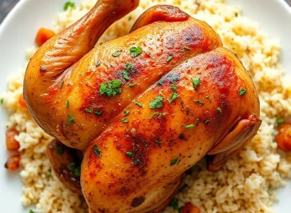 Poulet frit au four à la sudiste