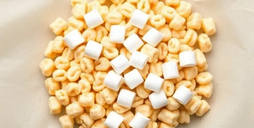 Treats de riz croustillant