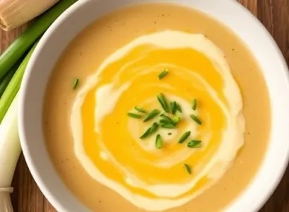 Potage de poireaux à la hollandaise