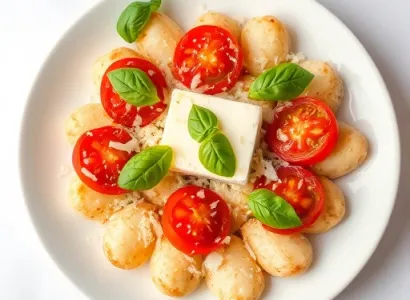 Pâtes à la tomate et au fromage