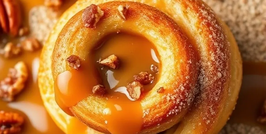 Rouleaux au caramel