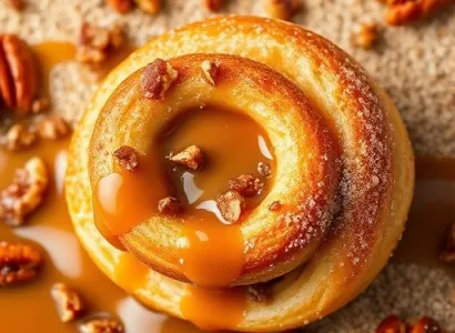 Rouleaux au caramel